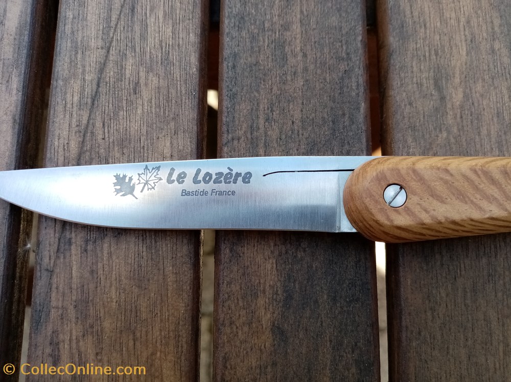 Le Lozère de Bastide 1995 2 couteaux regionaux le lozere de bastide 1995