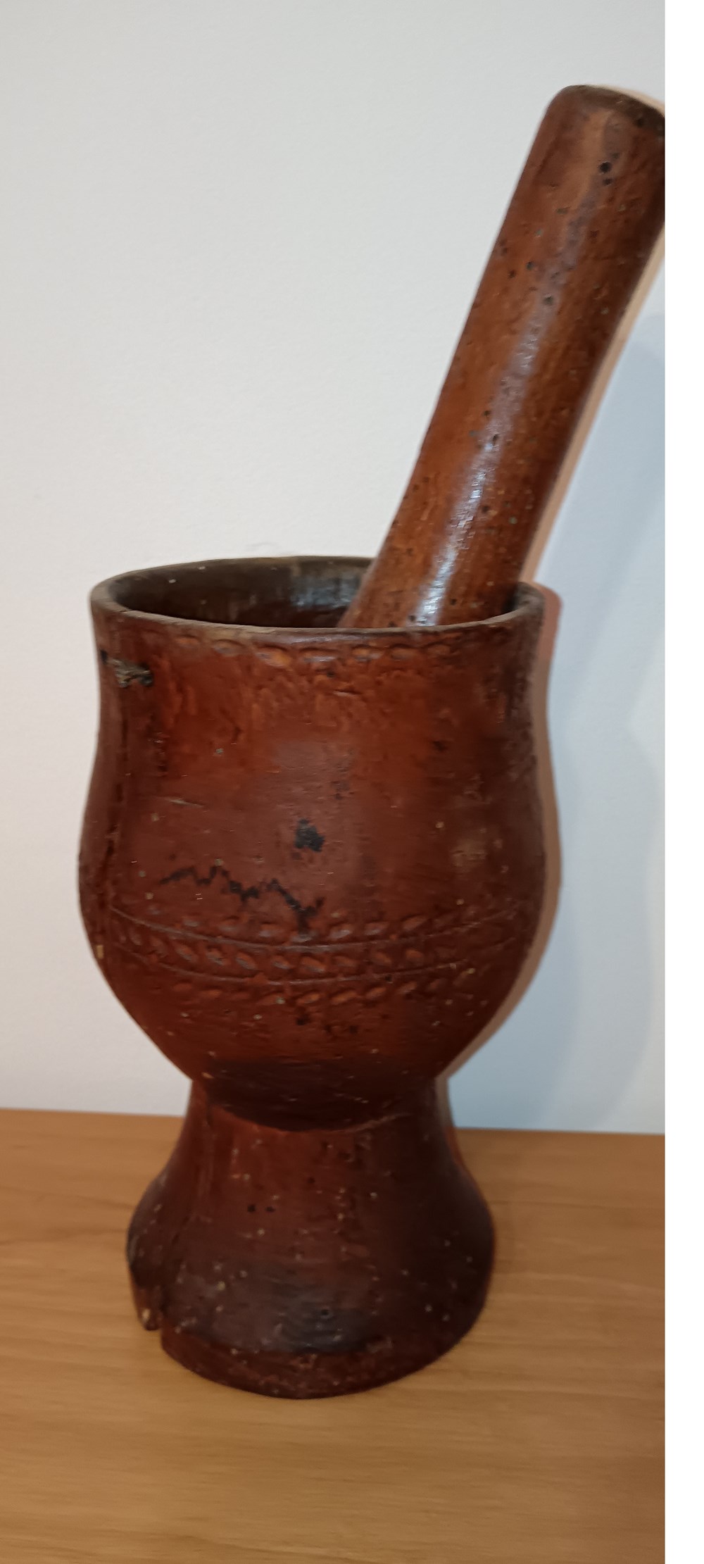 art antiquites populaire mortier pilon