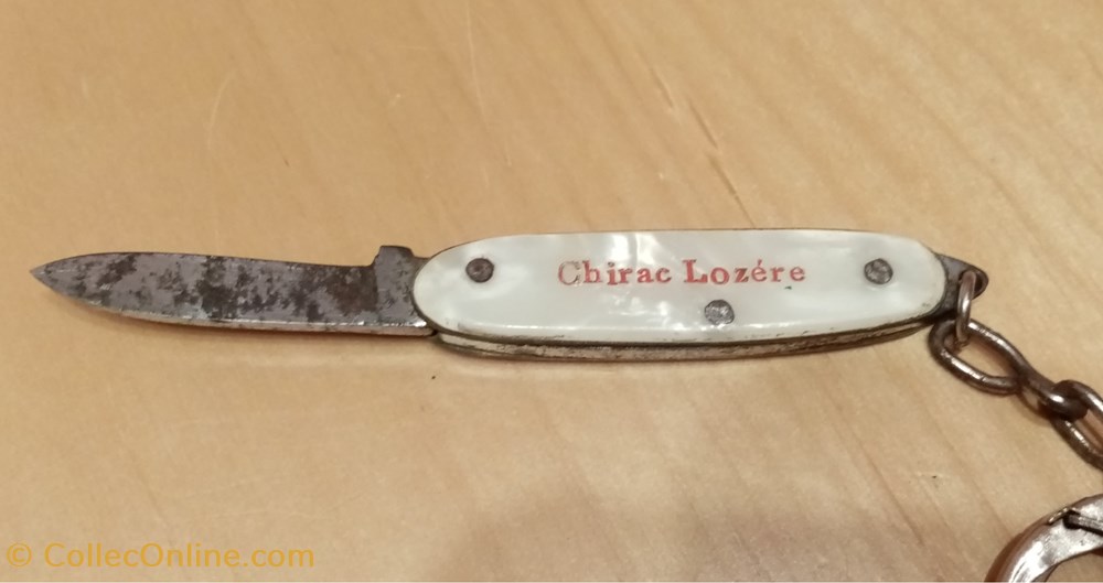 Couteau porte clés Kiparmetal à Chirac Lozere couteaux regionaux couteau porte cles kiparmetal a chirac lozere