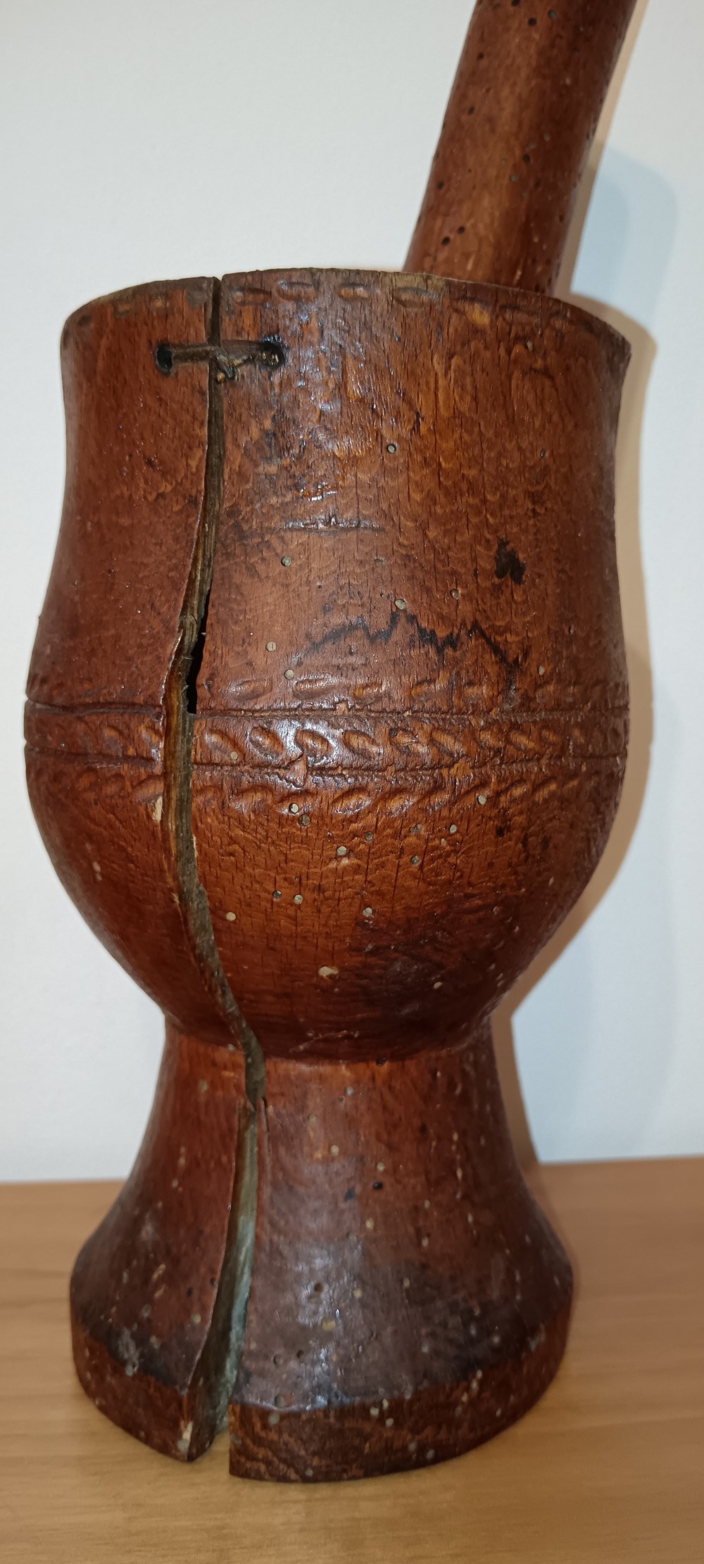 art antiquites populaire mortier pilon