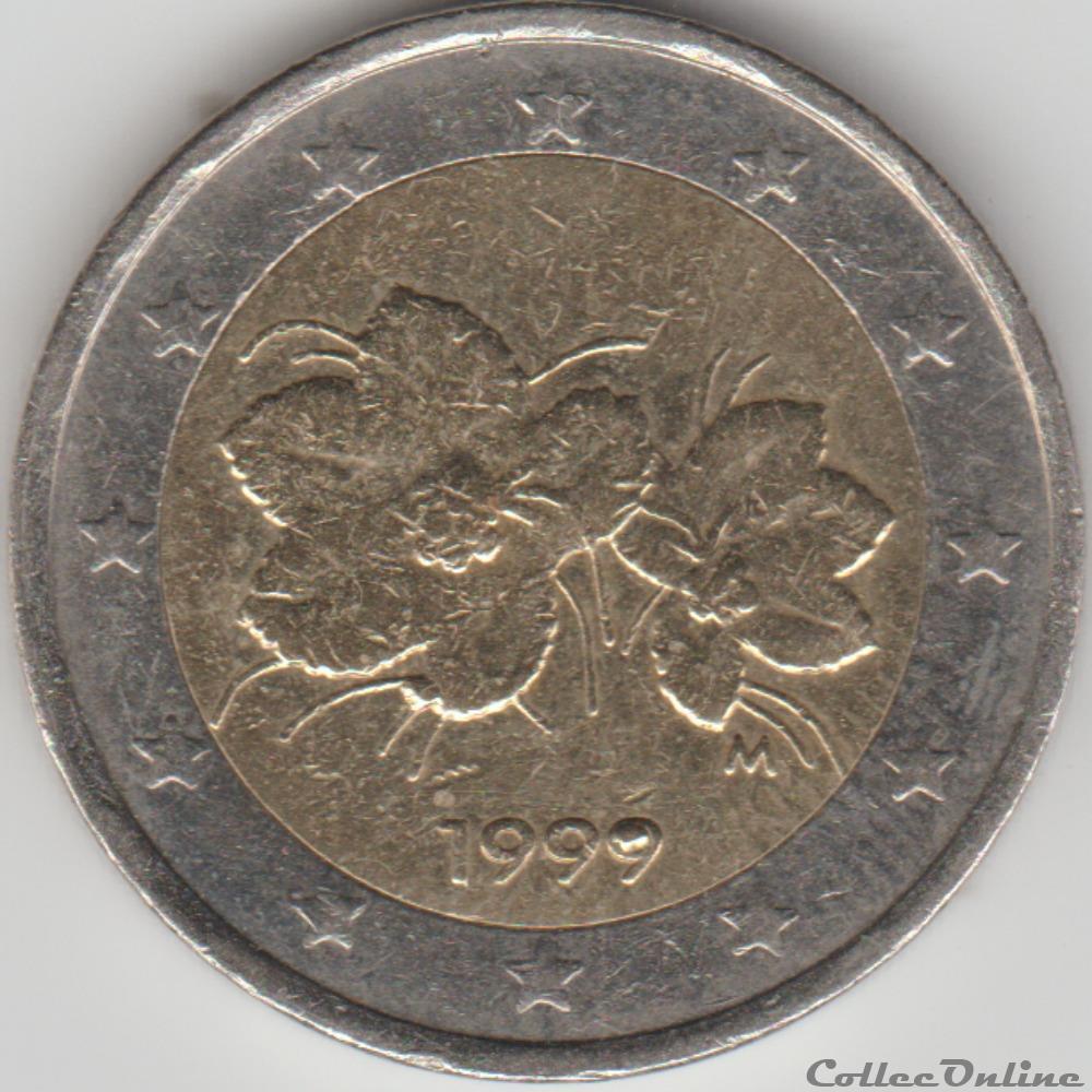 2 euros 1999 monnaie finlande 2 euros 1999