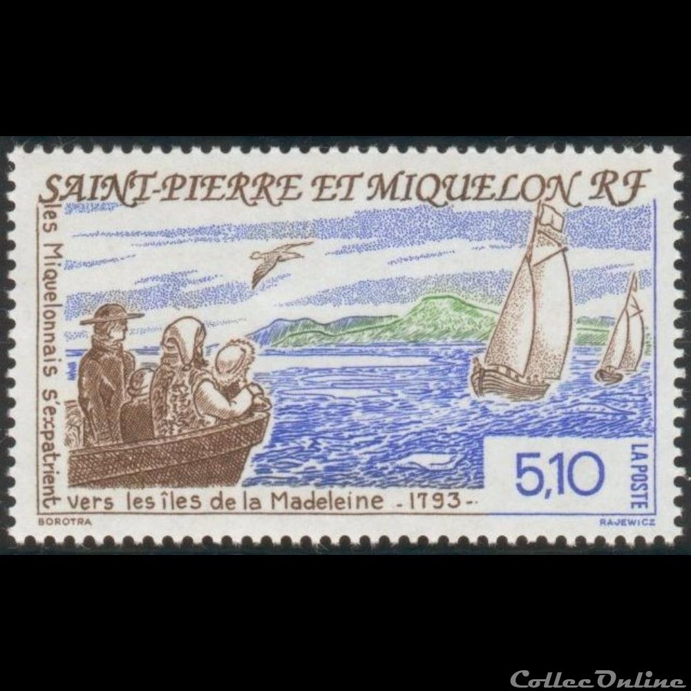 timbre amerique pologne 579