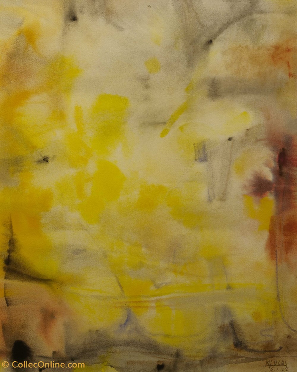 DHAM/Peint/ML/63 - M. Lucas, L'Aube art antiquites peintures dessins dham peint ml 63 m lucas aube