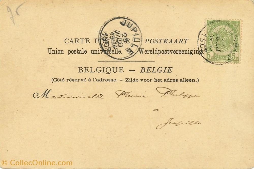 DHAM/CP/Caerd/0121 cartes postales europe belgique dham cp caerd 0121