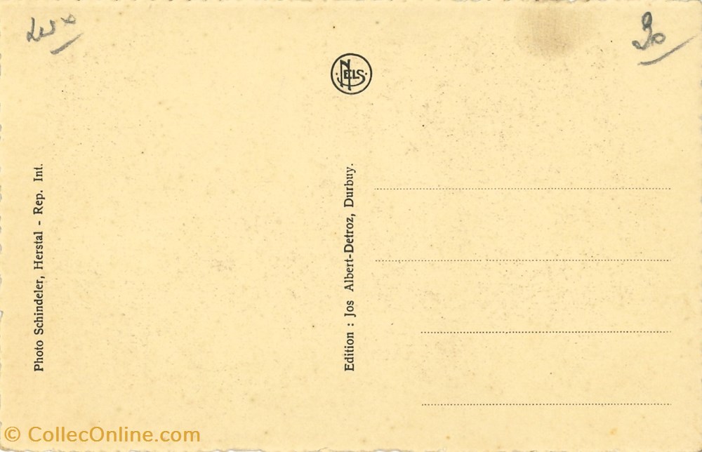 DHAM/CP/Caerd/0100 cartes postales europe belgique dham cp caerd 0100
