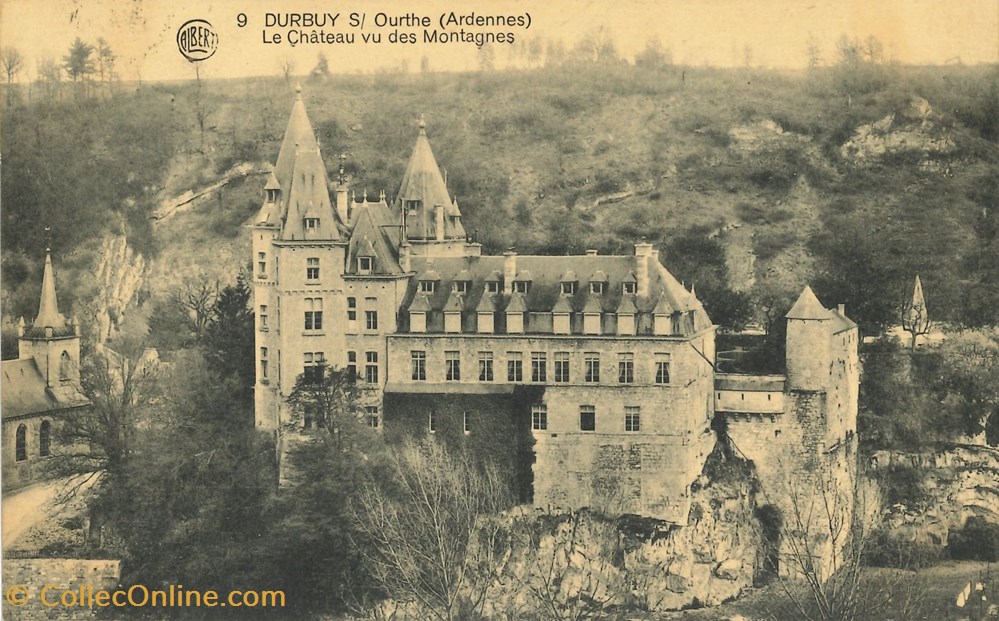 cartes postales europe belgique dham cp caerd 0062