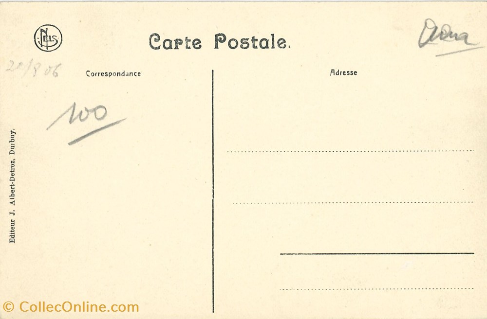 DHAM/CP/Caerd/0031 cartes postales europe belgique dham cp caerd 0031