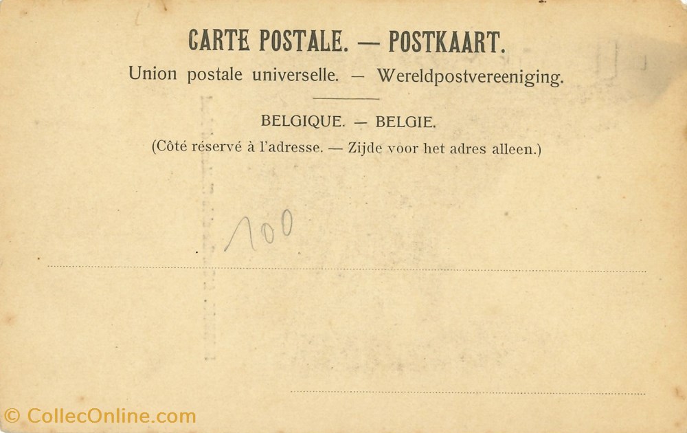 DHAM/CP/Caerd/0152 cartes postales europe belgique dham cp caerd 0152