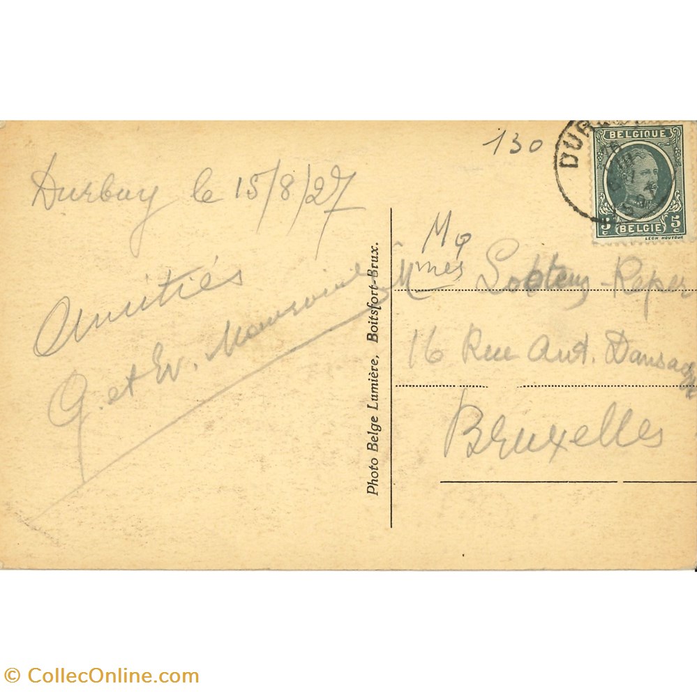 DHAM/CP/Caerd/0095 cartes postales europe belgique dham cp caerd 0095