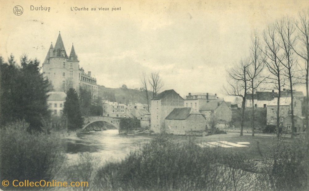 cartes postales europe belgique dham cp caerd 0213