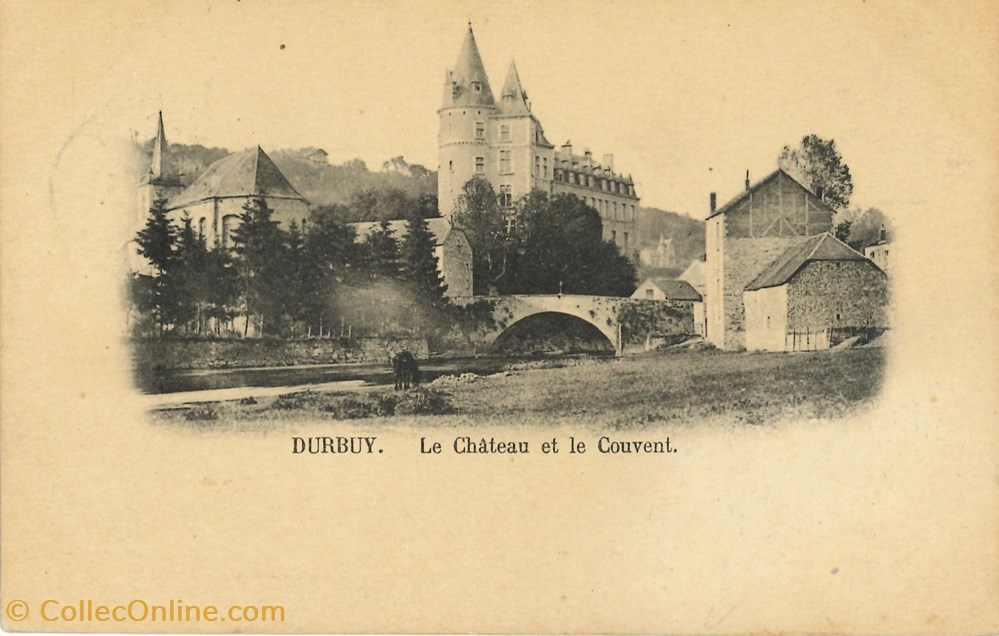 cartes postales europe belgique dham cp caerd 0209