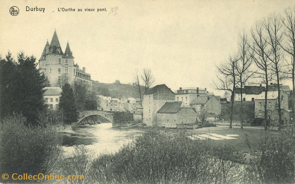 cartes postales europe belgique dham cp caerd 0214