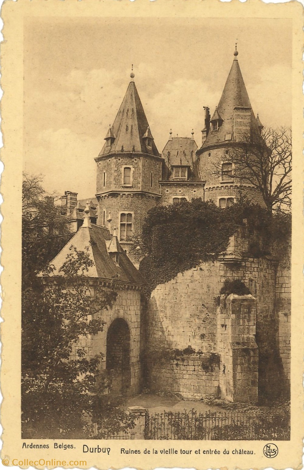 DHAM/CP/Caerd/0083 cartes postales europe belgique dham cp caerd 0083