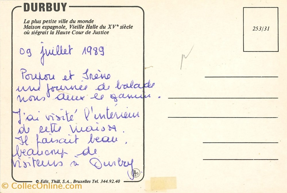 DHAM/CP/Caerd/0028 cartes postales europe belgique dham cp caerd 0028