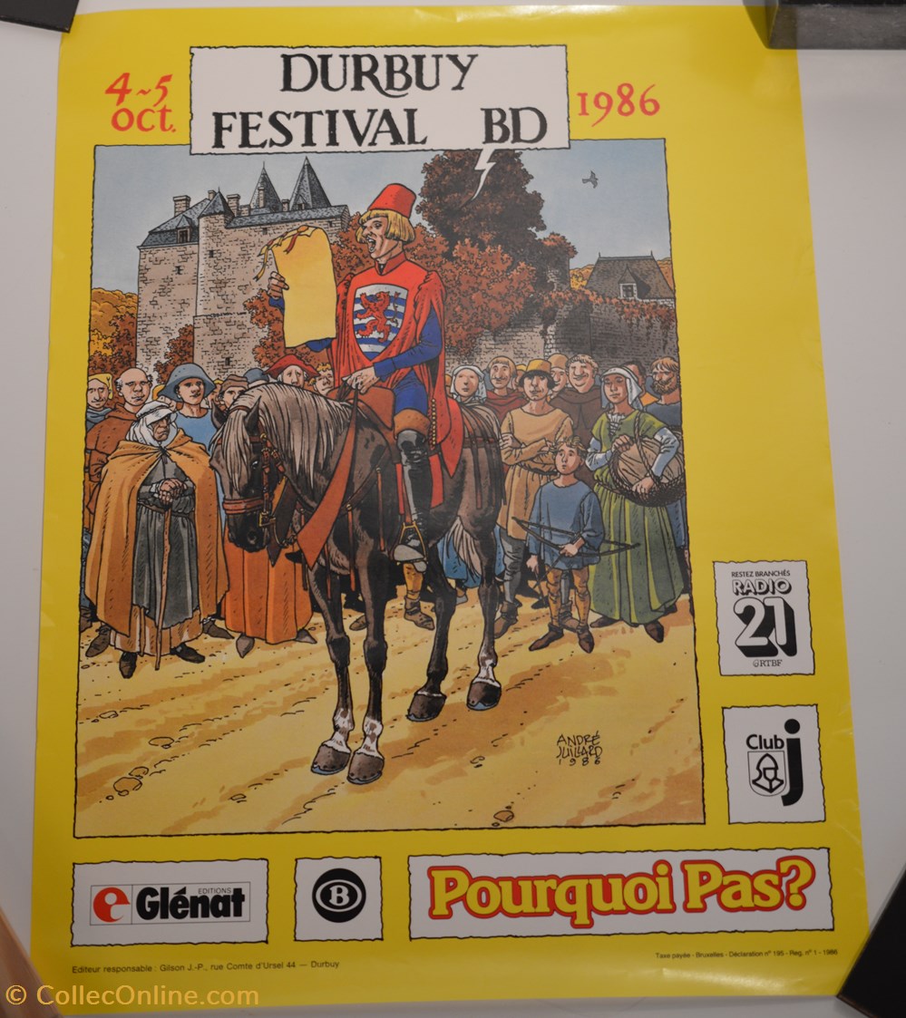 DHAM/Aff/BD/002 - Affiche Festival 1986 documents anciens affiches dham aff bd 002 affiche festival 1986