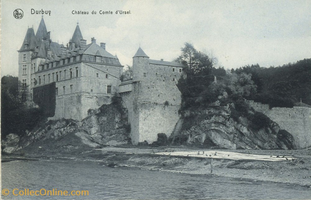 cartes postales europe belgique dham cp caerd 0133
