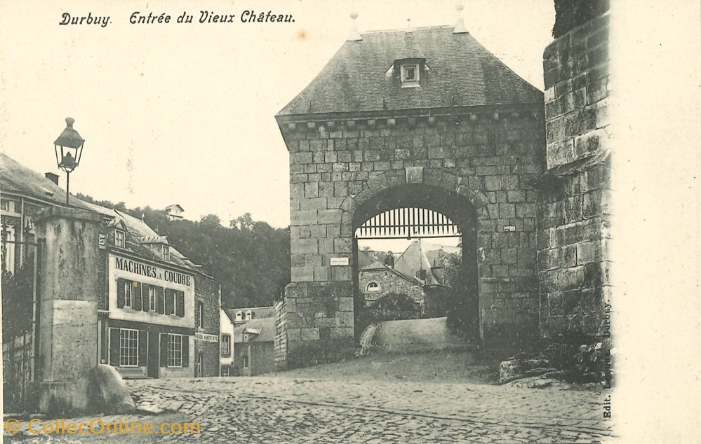 cartes postales europe belgique dham cp caerd 0096