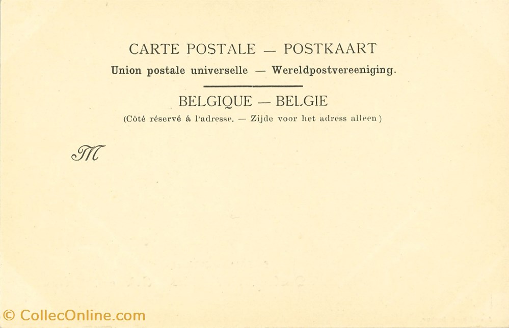 cartes postales europe belgique dham cp caerd 0118