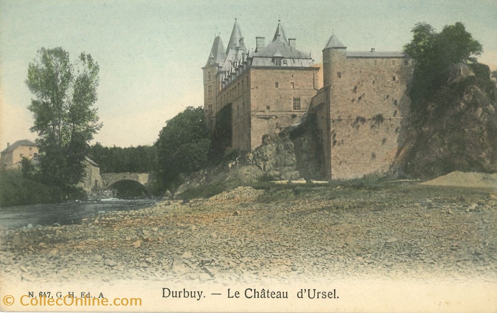 cartes postales europe belgique dham cp caerd 0134
