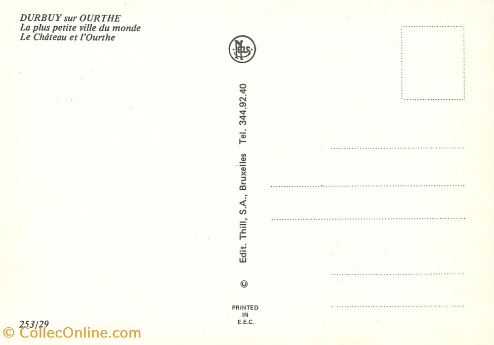 DHAM/CP/Caerd/0169 cartes postales europe belgique dham cp caerd 0169
