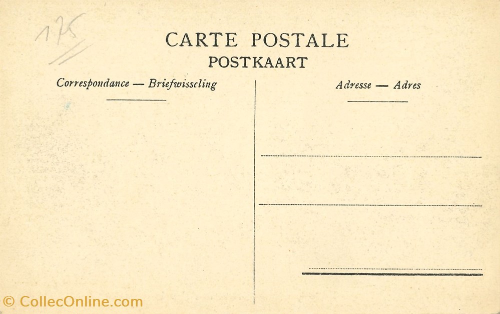 cartes postales europe belgique dham cp caerd 0134