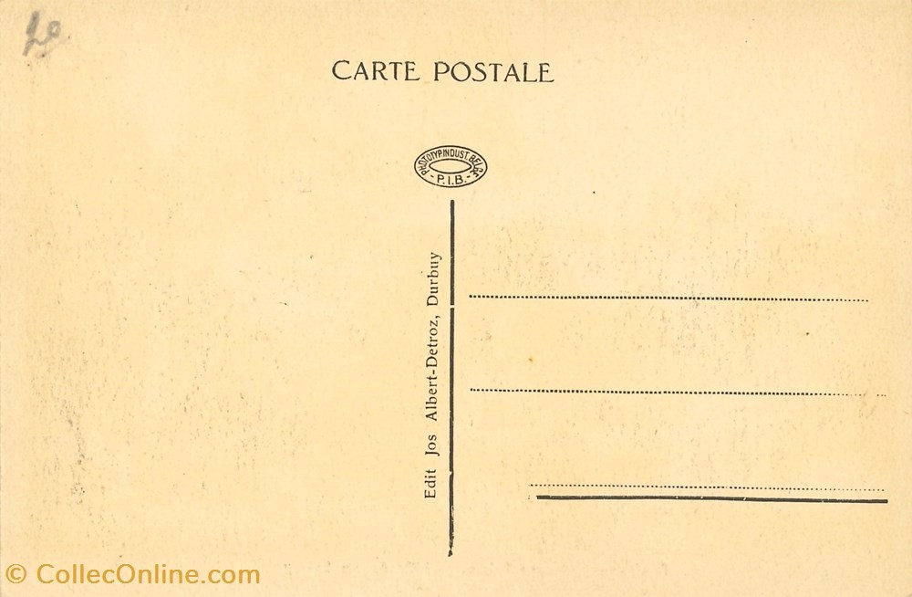 cartes postales europe belgique dham cp caerd 0187