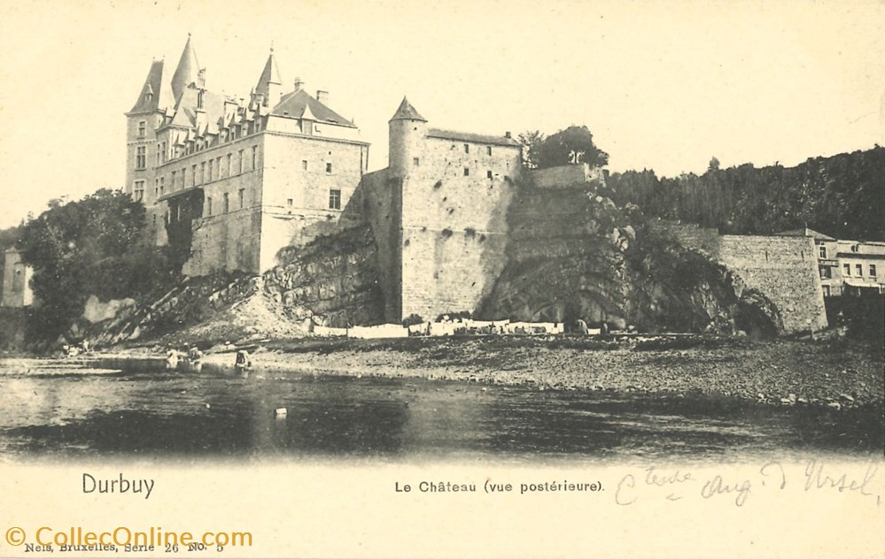 cartes postales europe belgique dham cp caerd 0113