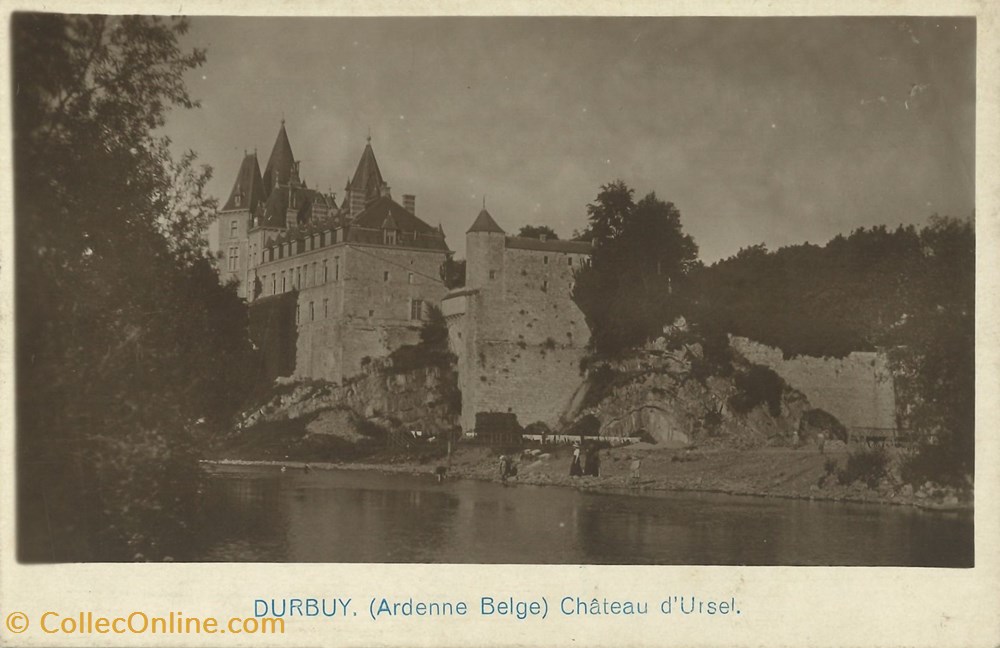 cartes postales europe belgique dham cp caerd 0126