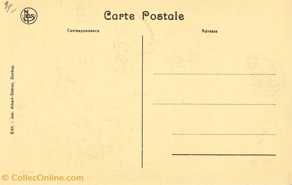 cartes postales europe belgique dham cp caerd 0173