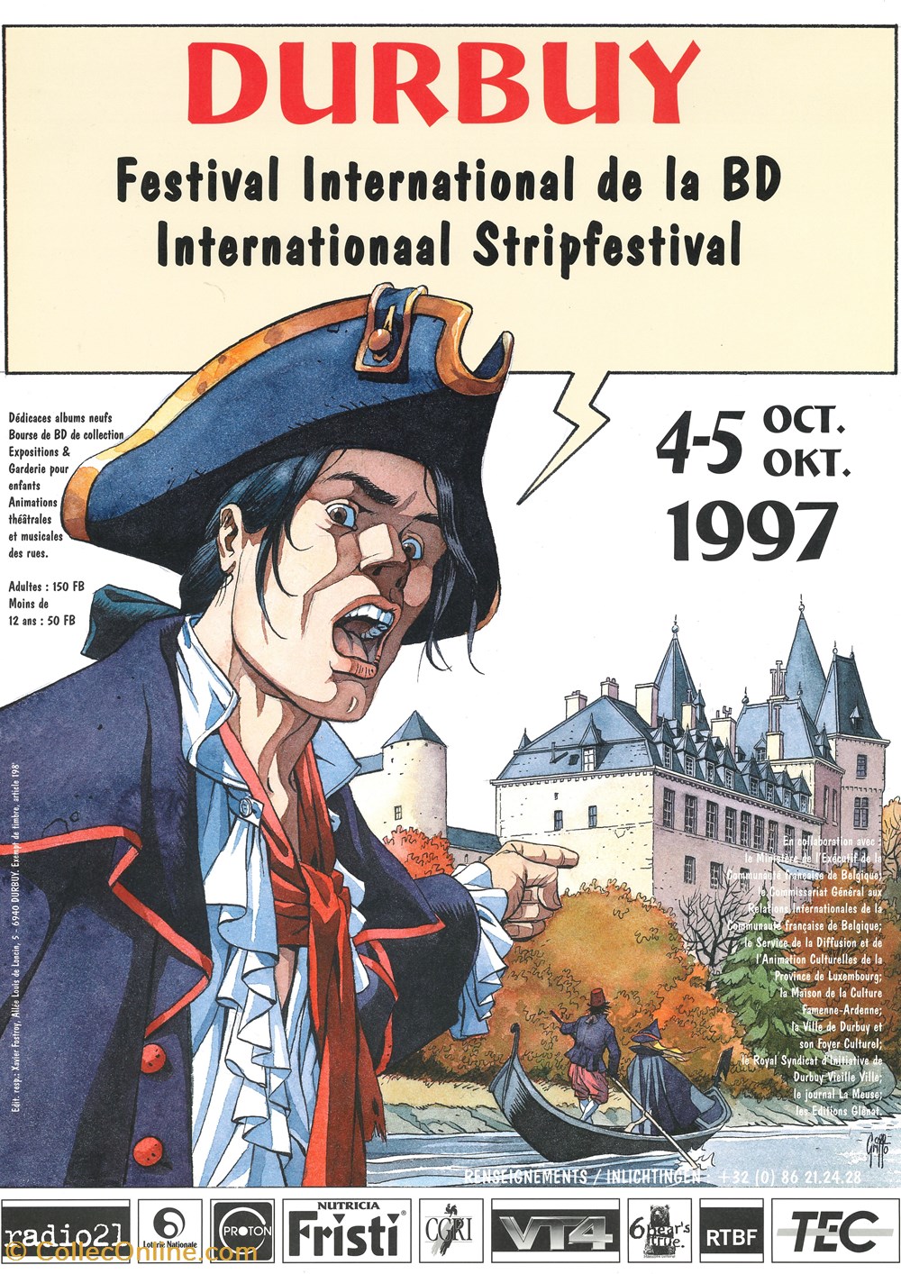 DHAM/Aff/BD/006 - Affiche Festival 1997 documents anciens affiches dham aff bd 006 affiche festival 1997