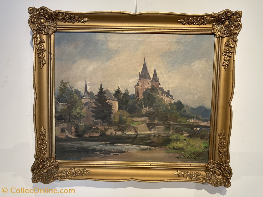 DHAM/Peint/LDeD/001 - L. De Decker, Titre inconnu art antiquites peintures dessins dham peint lded 001 l de decker titre inconnu