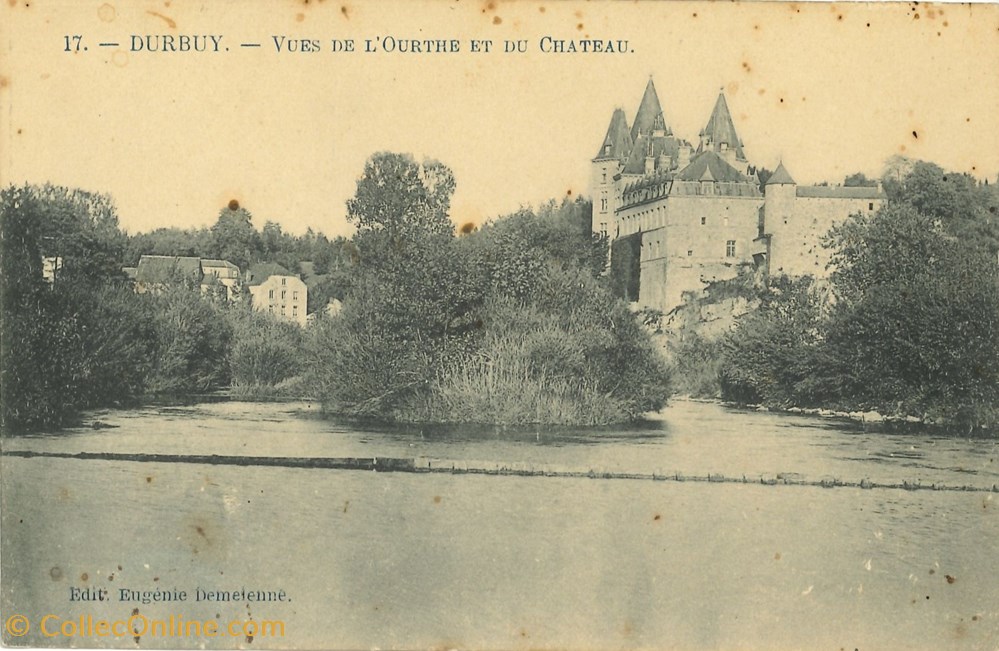 cartes postales europe belgique dham cp caerd 0181