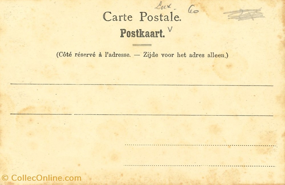 DHAM/CP/Caerd/0150 cartes postales europe belgique dham cp caerd 0150