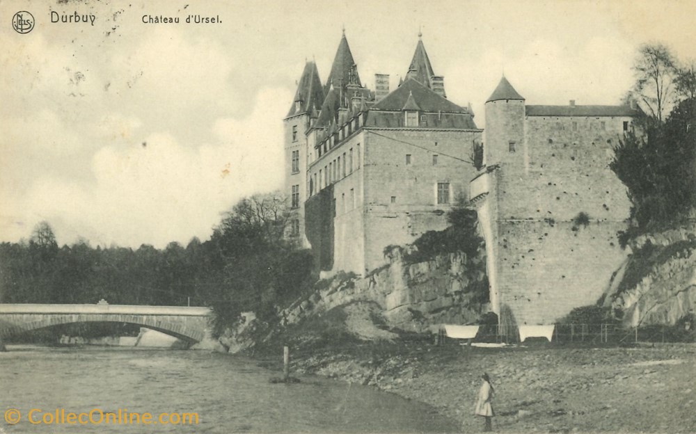 cartes postales europe belgique dham cp caerd 0146