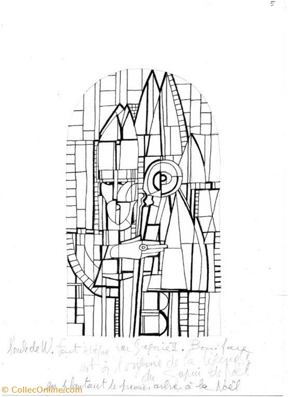 art antiquites peintures dessins techniques mixtes dham des gl 013 g laloux saint boniface mise sous plomb
