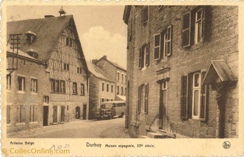 cartes postales europe belgique dham cp caerd 0002