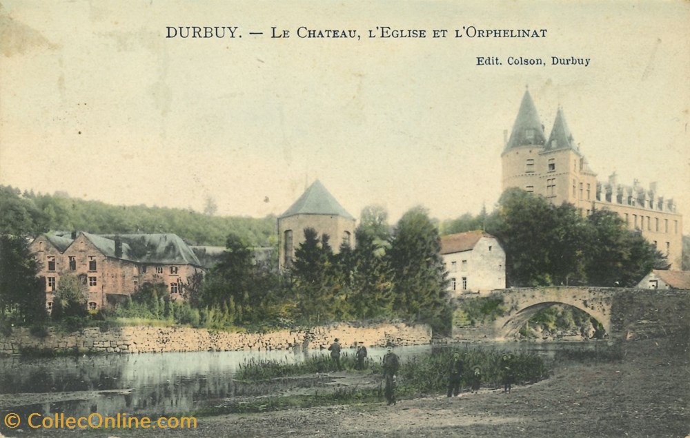 cartes postales europe belgique dham cp caerd 0206