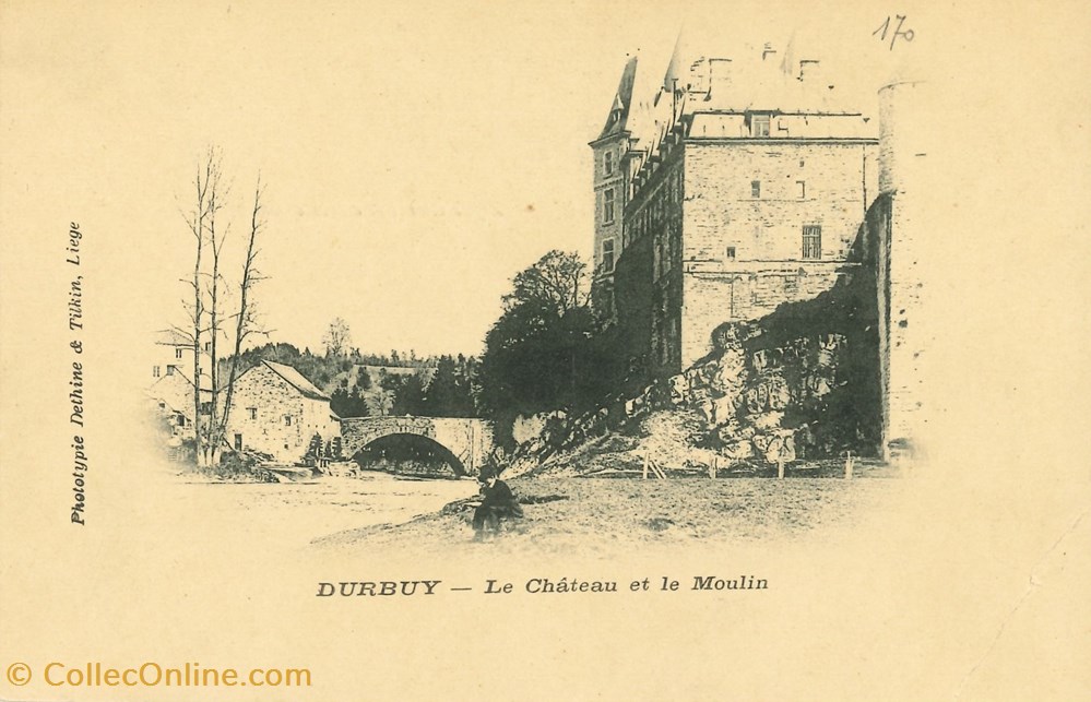 DHAM/CP/Caerd/0155 cartes postales europe belgique dham cp caerd 0155
