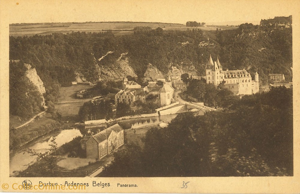 cartes postales europe belgique dham cp caerd 0035