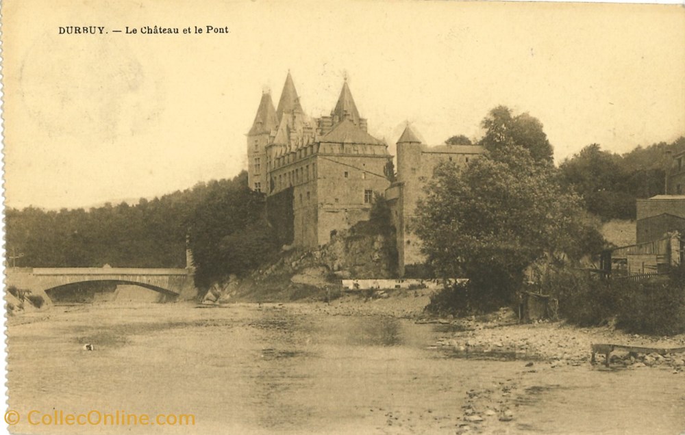 cartes postales europe belgique dham cp caerd 0164