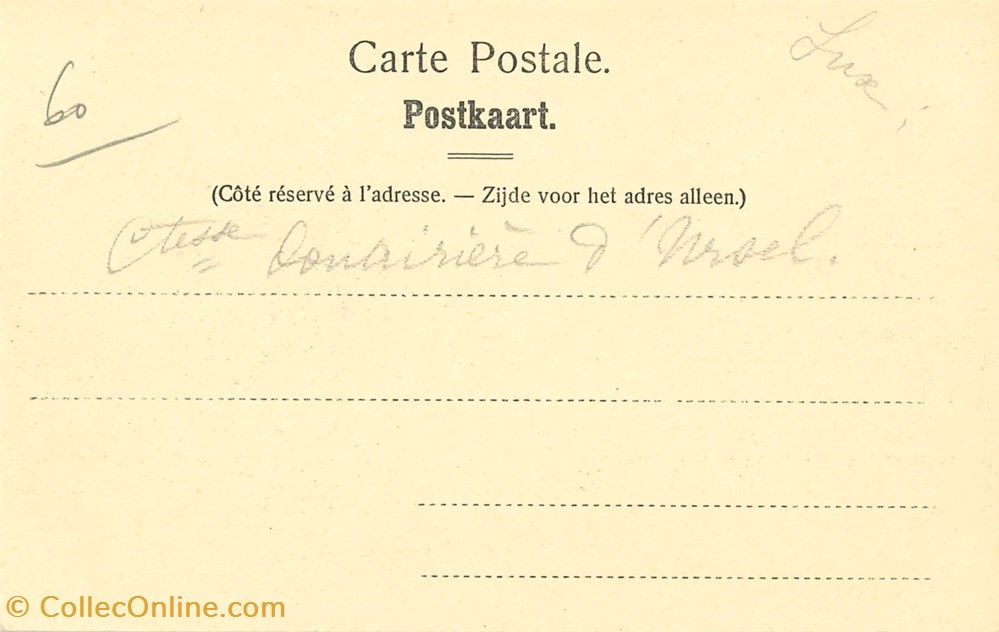 cartes postales europe belgique dham cp caerd 0113