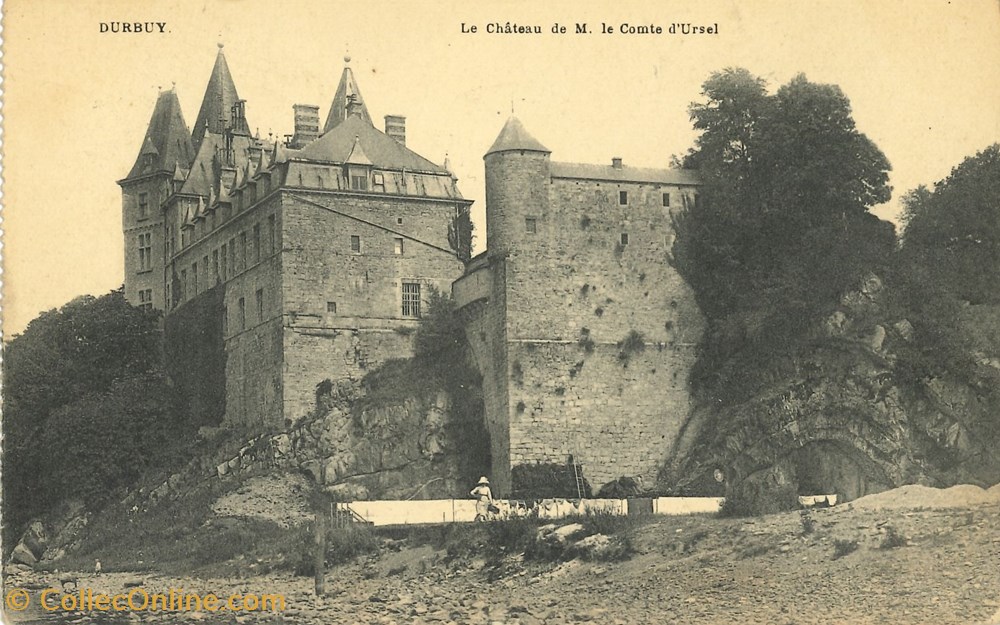 cartes postales europe belgique dham cp caerd 0128