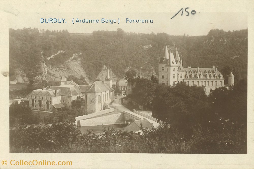 cartes postales europe belgique dham cp caerd 0039