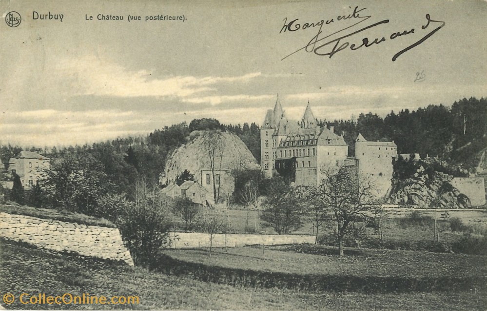 cartes postales europe belgique dham cp caerd 0108