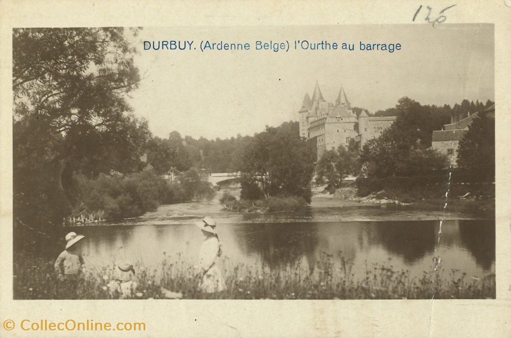 cartes postales europe belgique dham cp caerd 0177