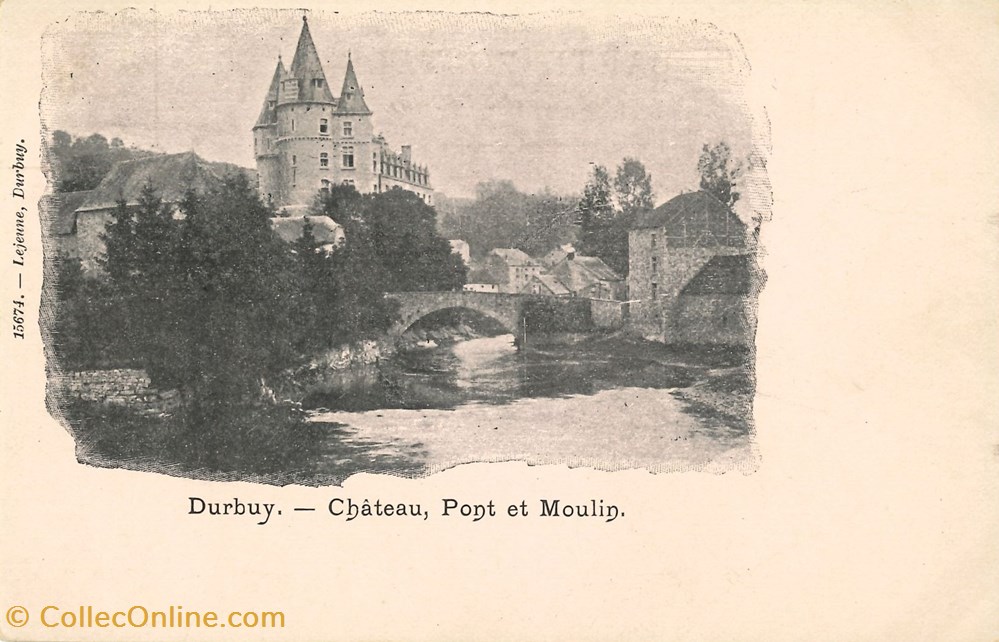 cartes postales europe belgique dham cp caerd 0212