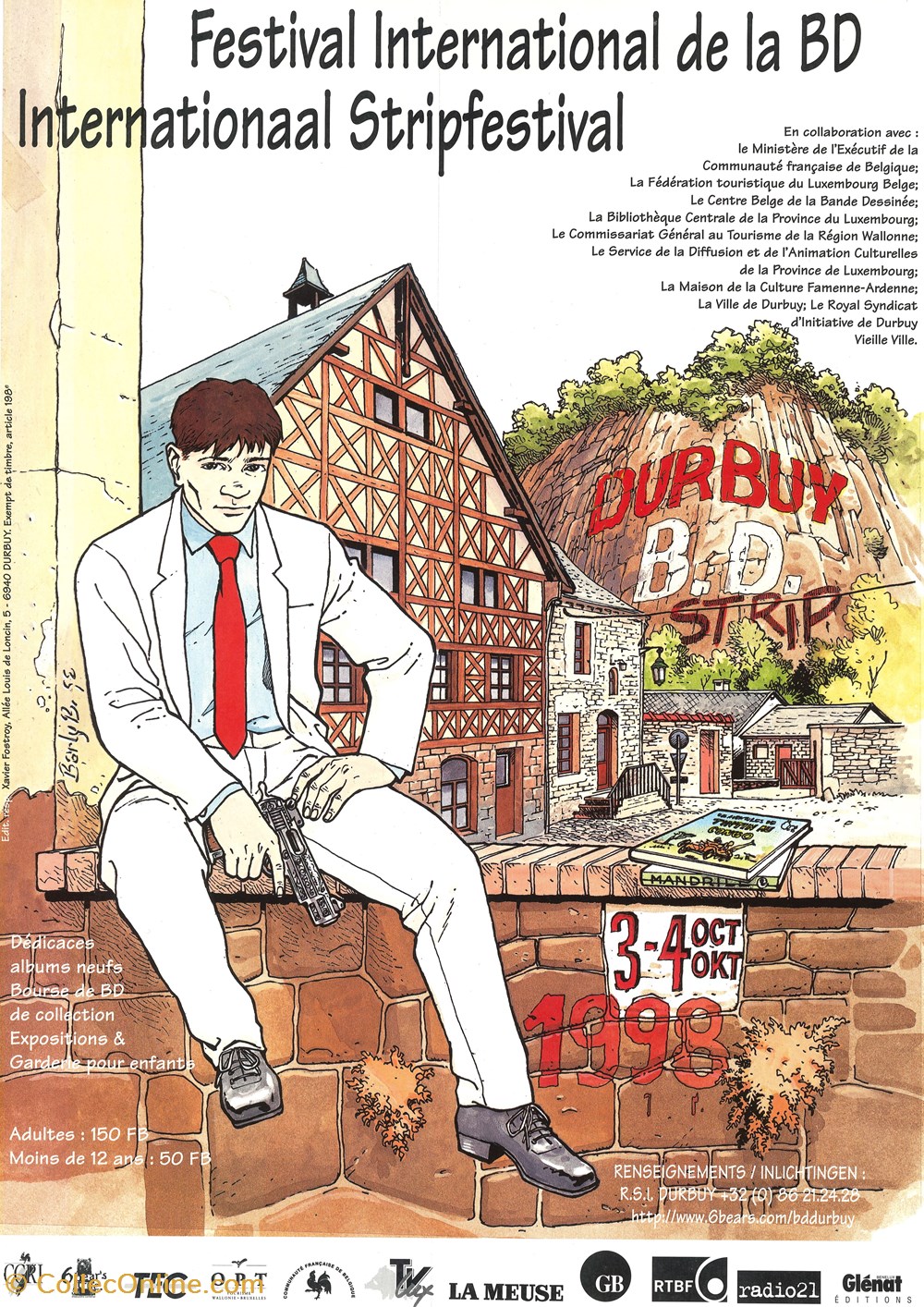 DHAM/Aff/BD/007 - Affiche Festival 1998 documents anciens affiches dham aff bd 007 affiche festival 1998