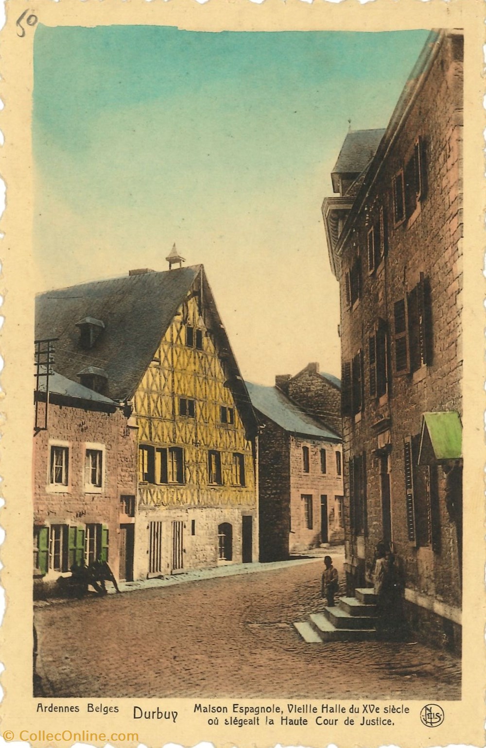 cartes postales europe belgique dham cp caerd 0015