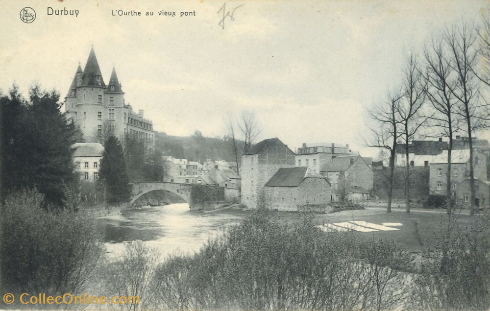 cartes postales europe belgique dham cp caerd 0215