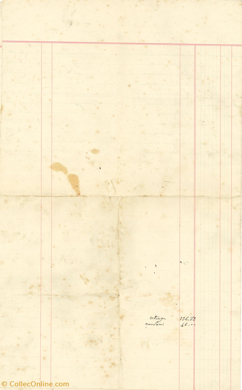 documents anciens historiques dham arch 19 0015 recu facture du vitrier charles gresset